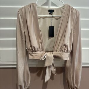 Cropped NBD blouse #NBD